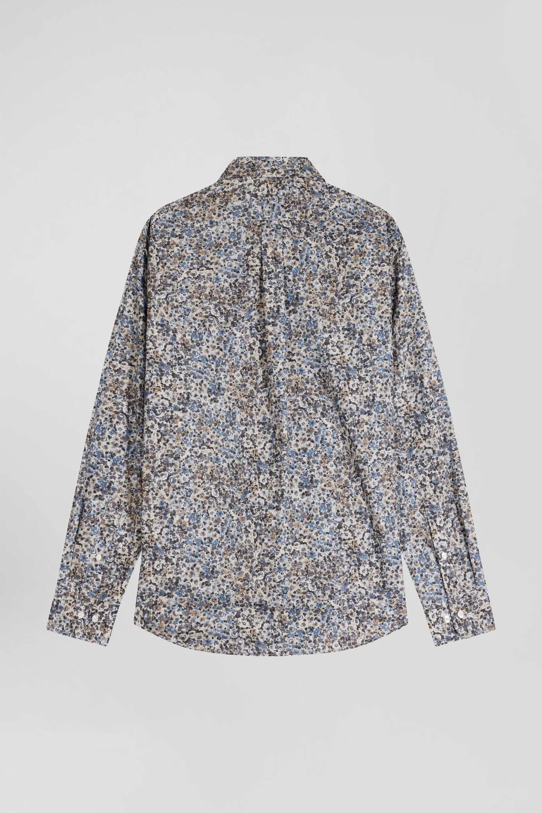 Chemise en coton microimprimé floral coupe Regular EDEN PARK