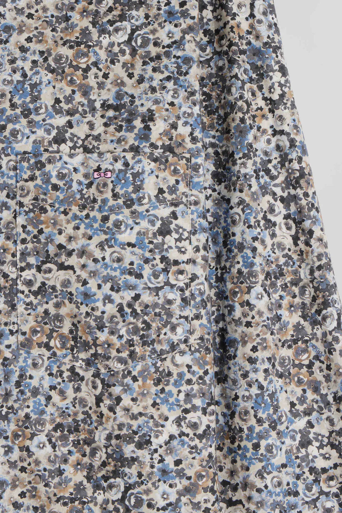 Chemise en coton microimprimé floral coupe Regular EDEN PARK