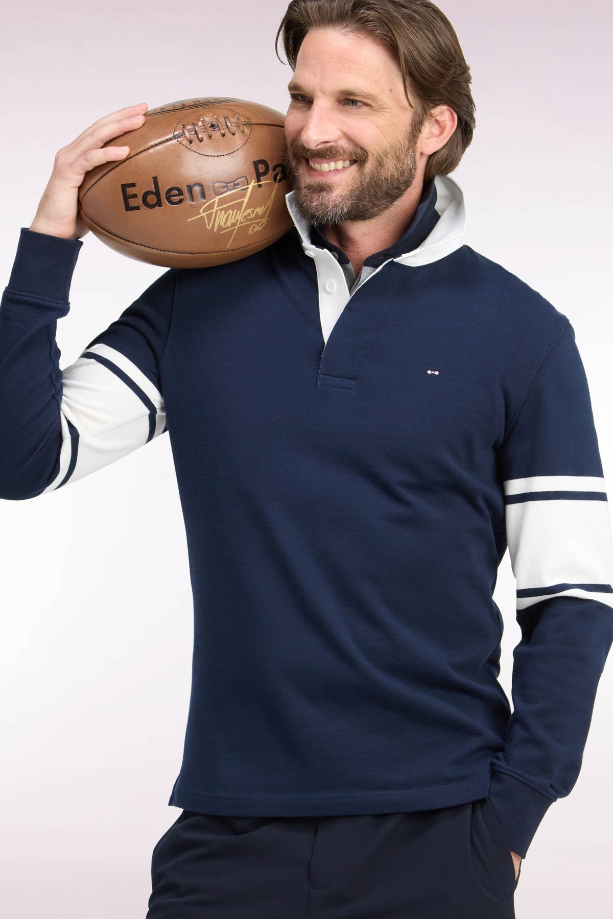 Maillot manches longues marine Eden Park