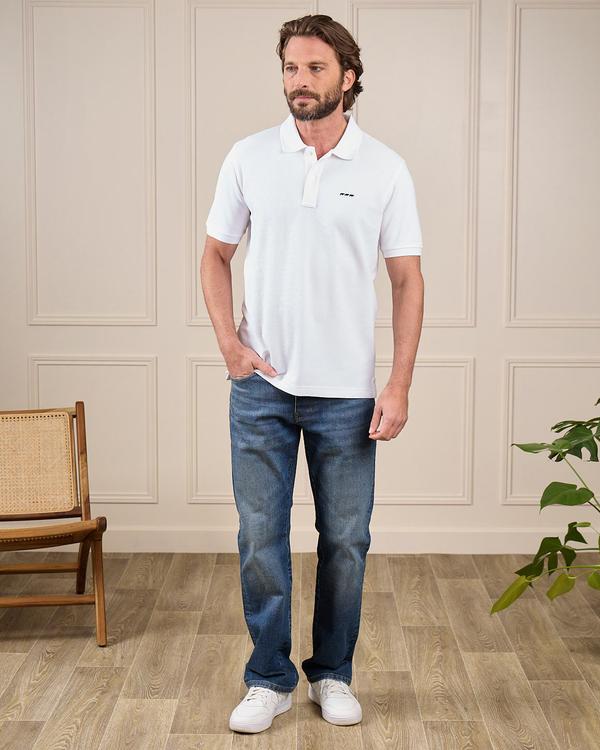 Polo blanc MISE AU GREEN