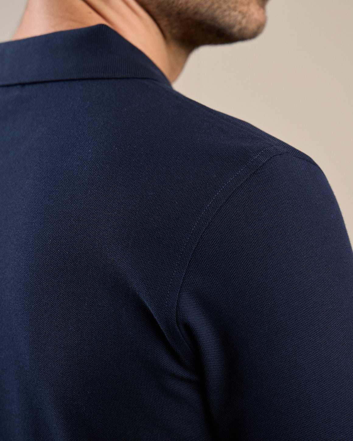 Polo bleu marine MISE AU GREEN