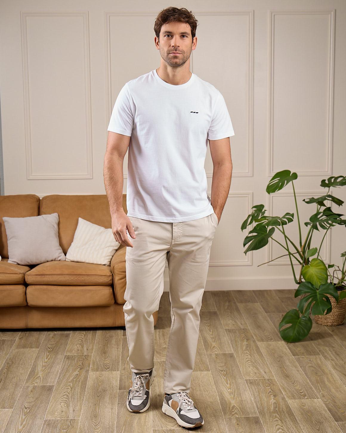 T-shirt blanc MISE AU GREEN