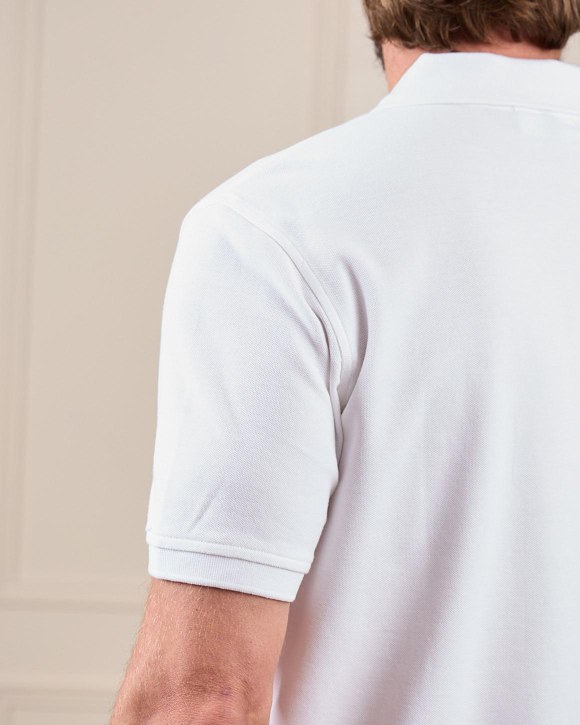 Polo blanc MISE AU GREEN