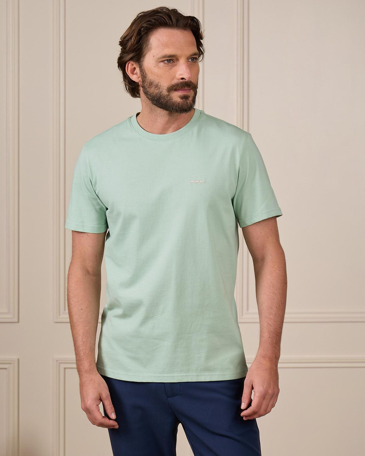T-shirt vert eau MISE AU GREEN