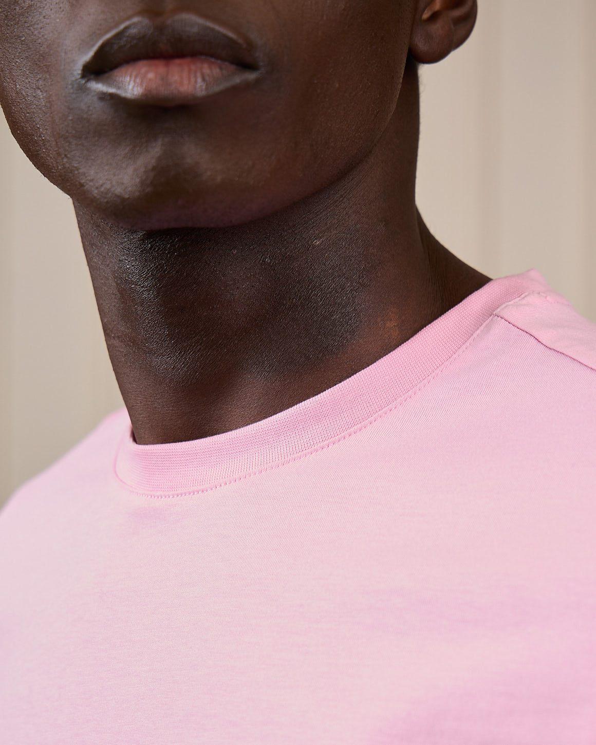 T-shirt rose bonbon MISE AU GREEN