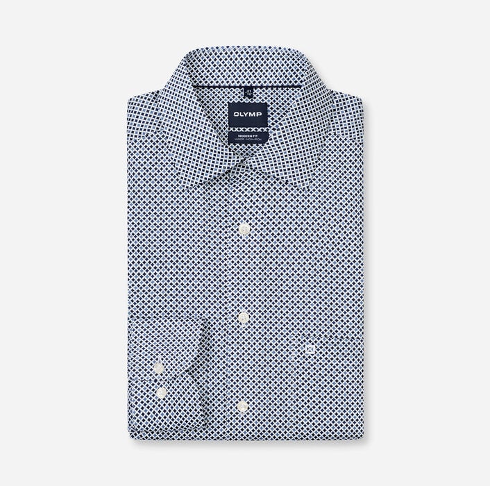 Chemise motif géométrique Olymp