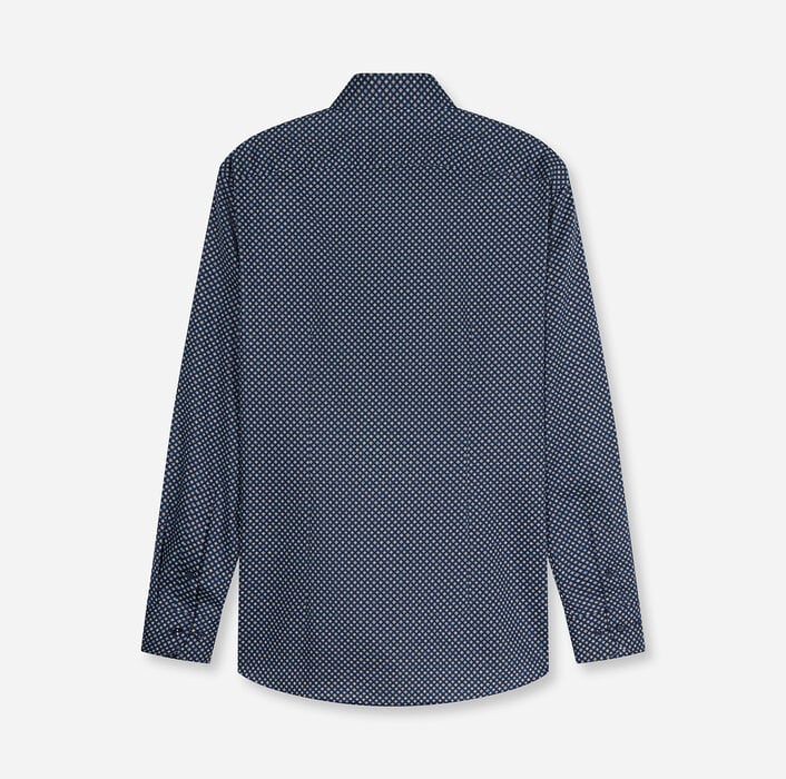Chemise ville Modern imprimée marine Olymp